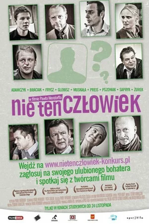 Постер: Nie ten człowiek