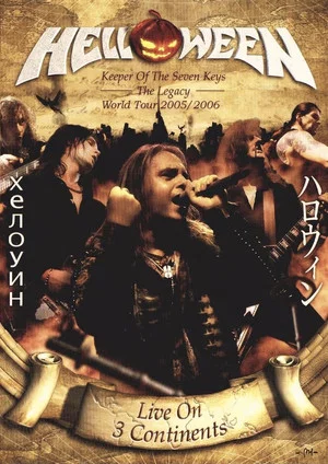 Постер: Helloween: Live on Three Continents