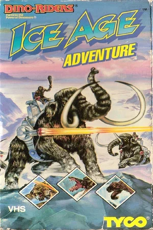 Постер: Dino-Riders in the Ice Age