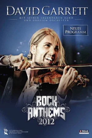 Постер: David Garrett - Rock Symphonies - Tourposter - Hannover 2012