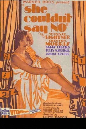 Постер: She Couldn't Say No