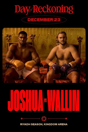 Постер: Anthony Joshua vs. Otto Wallin