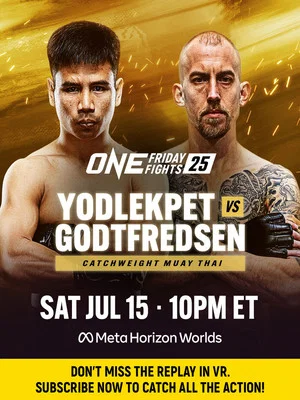 Постер: ONE Friday Fights 25: Nakrob vs. Phetphuthai