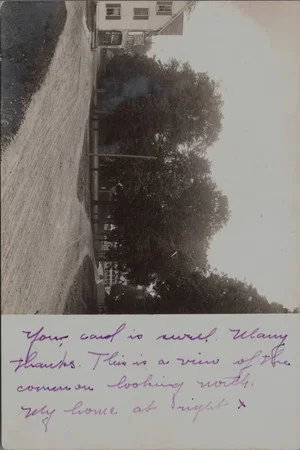 Постер: Postcard (one), September 25 - This is a view of the common looking north...