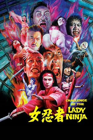 Постер: The Challenge of the Lady Ninja