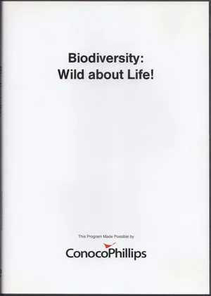 Постер: Biodiversity: Wild About Life!