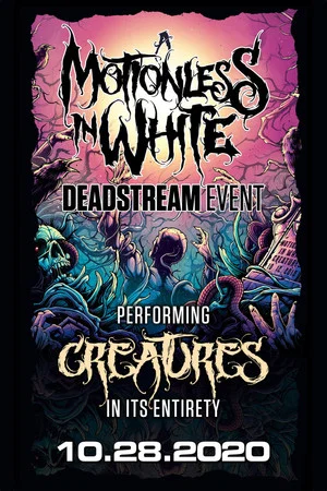 Постер: Motionless in White - Deadstream