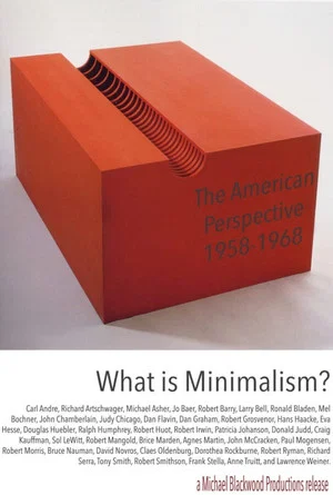 Постер: What is Minimalism? : The American Perspective 1958-1968