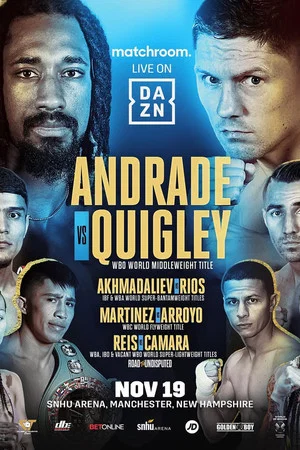 Постер: Demetrius Andrade vs. Jason Quigley