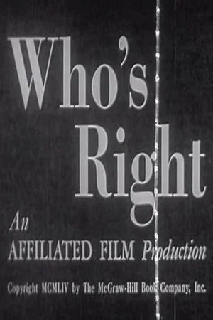 Постер: Who's Right?