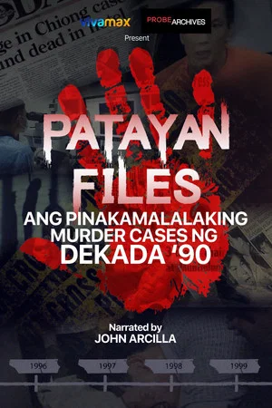 Постер: Patayan Files: Ang Pinakamalalaking Murder Cases Ng Dekada '90