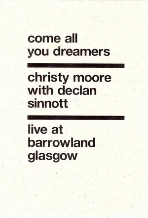 Постер: Christy Moore Live: Come All You Dreamers