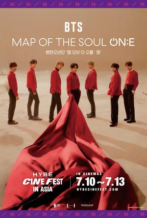 Постер: BTS [MAP OF THE SOUL ON:E] IN CINEMAS