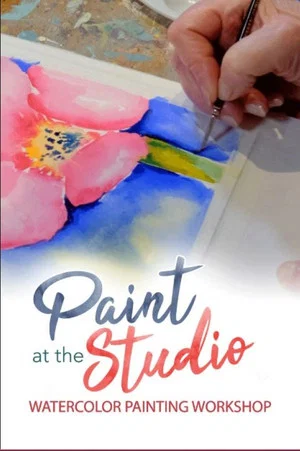 Постер: Paint at the Studio: Watercolor Painting Workshop