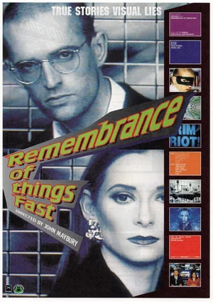 Постер: Remembrance of Things Fast: True Stories Visual Lies