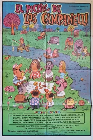 Постер: El picnic de los Campanelli