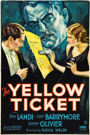 Постер: The Yellow Ticket