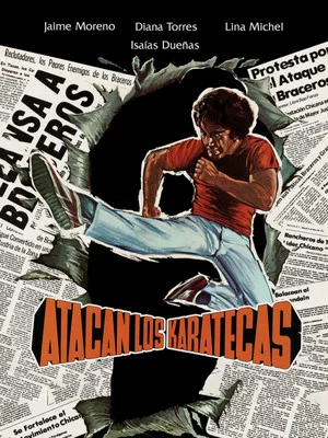 Постер: Atacan los karatecas