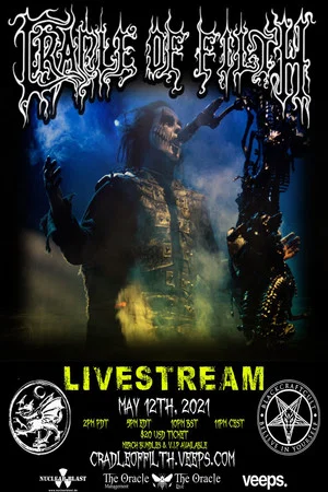Постер: Cradle of Filth - Livestream