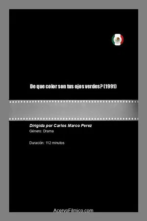Постер: ¿De qué color son tus ojos verdes?