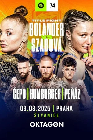 Постер: OKTAGON 74: Bolander vs. Szabová