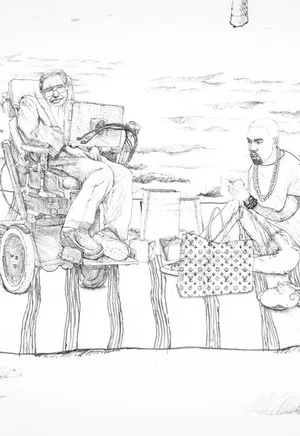 Постер: An Imagined Conversation: Kanye West & Stephen Hawking