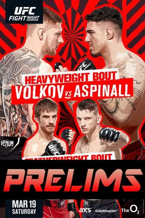 Постер: UFC Fight Night 204: Volkov vs. Aspinall