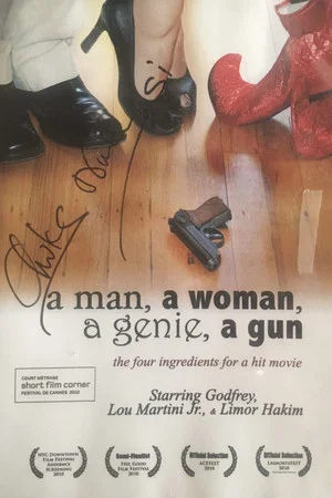Постер: A Man, A Woman, A Genie, A Gun