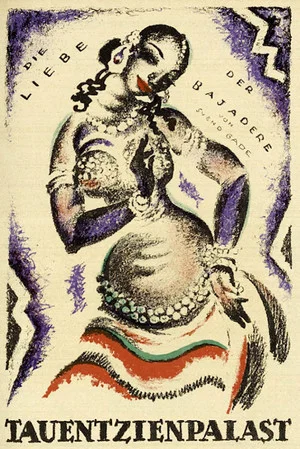 Постер: Die Liebe der Bajadere
