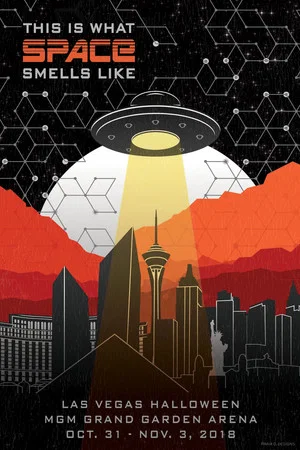 Постер: Phish 2018-10-31 MGM Grand Garden Arena, Las Vegas, NV