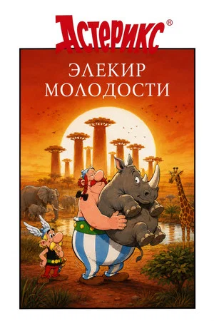 Постер: Астерикс и эликсир молодости
