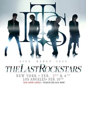 Постер: THE LAST ROCKSTARS Live Debut 2023 Tokyo - New York - Los Angeles