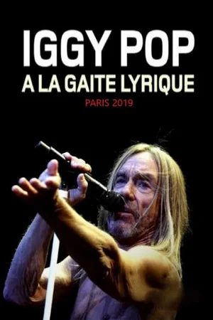 Постер: Iggy Pop Live at La Gaîté Lyrique, Paris
