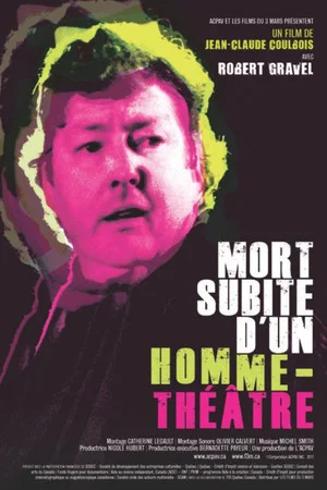 Постер: Mort subite d'un homme théâtre