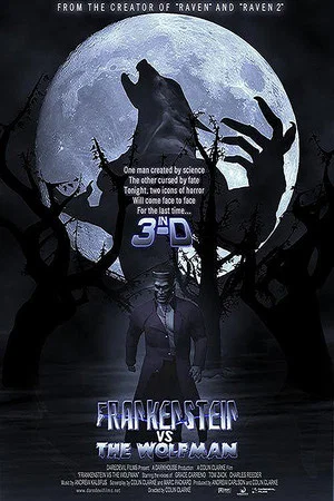 Постер: Frankenstein vs. the Wolfman in 3-D