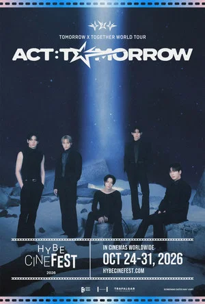 Постер: TOMORROW X TOGETHER WORLD TOUR 'ACT : TOMORROW'