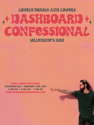 Постер: Dashboard Confessional: Lonely Hearts and Lovers