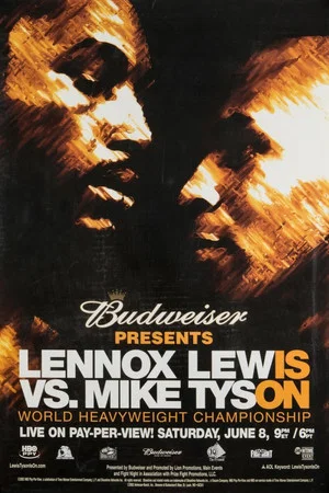 Постер: Lennox Lewis vs. Mike Tyson
