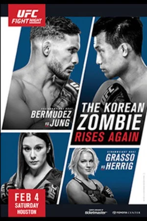 Постер: UFC Fight Night 104: Bermudez vs. The Korean Zombie