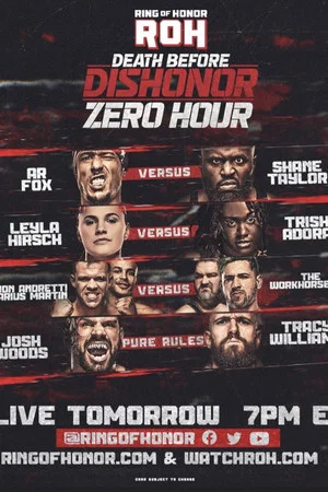 Постер: ROH: Death Before Dishonor Zero Hour