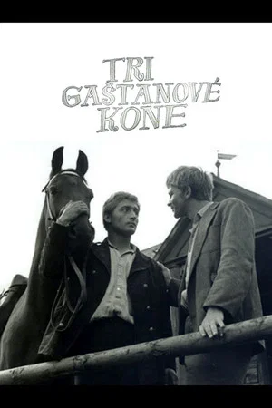 Постер: Three Chestnut Horses