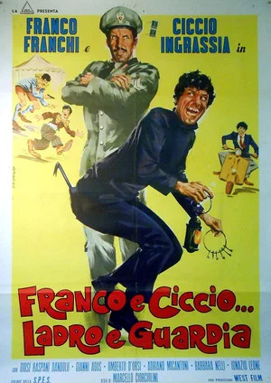 Постер: Franco and Ciccio... Robber and Cop