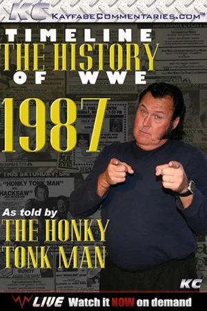 Постер: Timeline The History of WWE – 1987 – As Told By The Honky Tonk Man