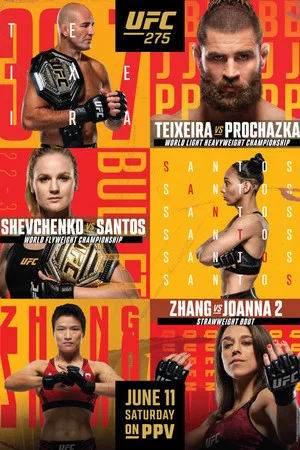 Постер: UFC 275: Teixeira vs. Prochazka