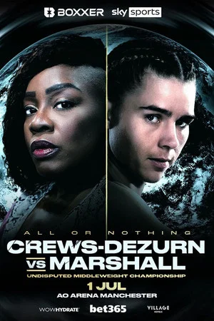 Постер: Franchón Crews-Dezurn vs. Savannah Marshall