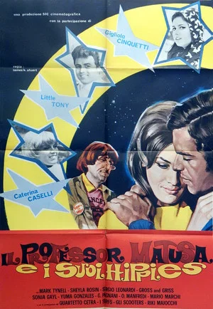 Постер: Il professor Matusa e i suoi hippies