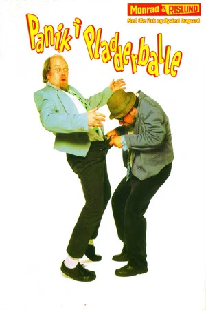 Постер: Monrad & Rislund: Panik i Pladderballe