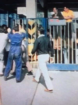 Постер: Bandstrasse - Diese spontane Arbeitsniederlegung war nicht geplant