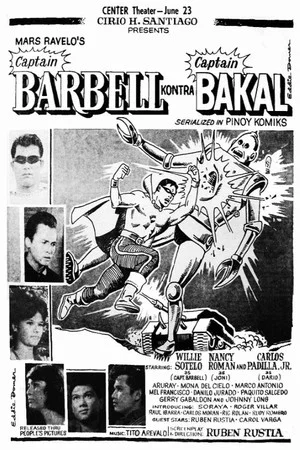 Постер: Captain Barbell Kontra Captain Bakal