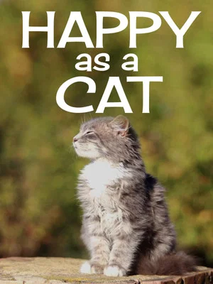 Постер: Happy as a Cat